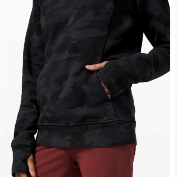 EC Lululemon Scuba Crew - Heritage 365 Camo Deep Coal - Size 4 - Picture 2 of 5